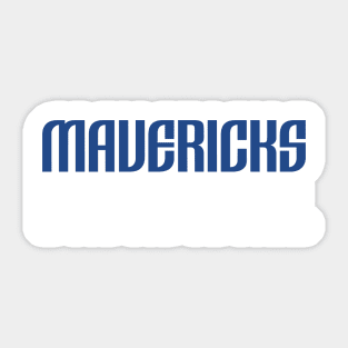 Dallas Mavericks Tee Sticker